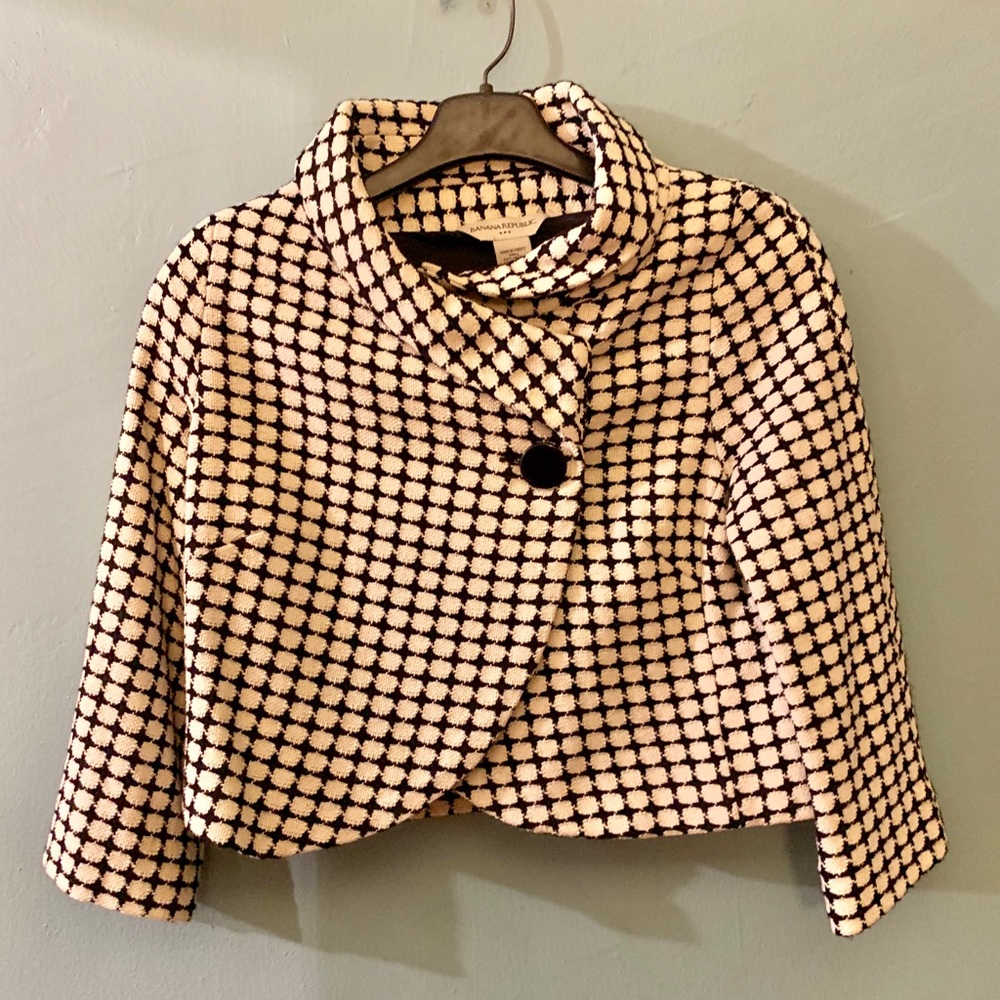 Banana Republic Cropped Jacket